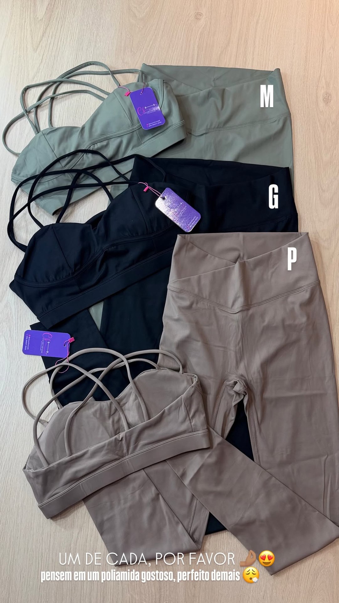 Conjunto legg importado  premium