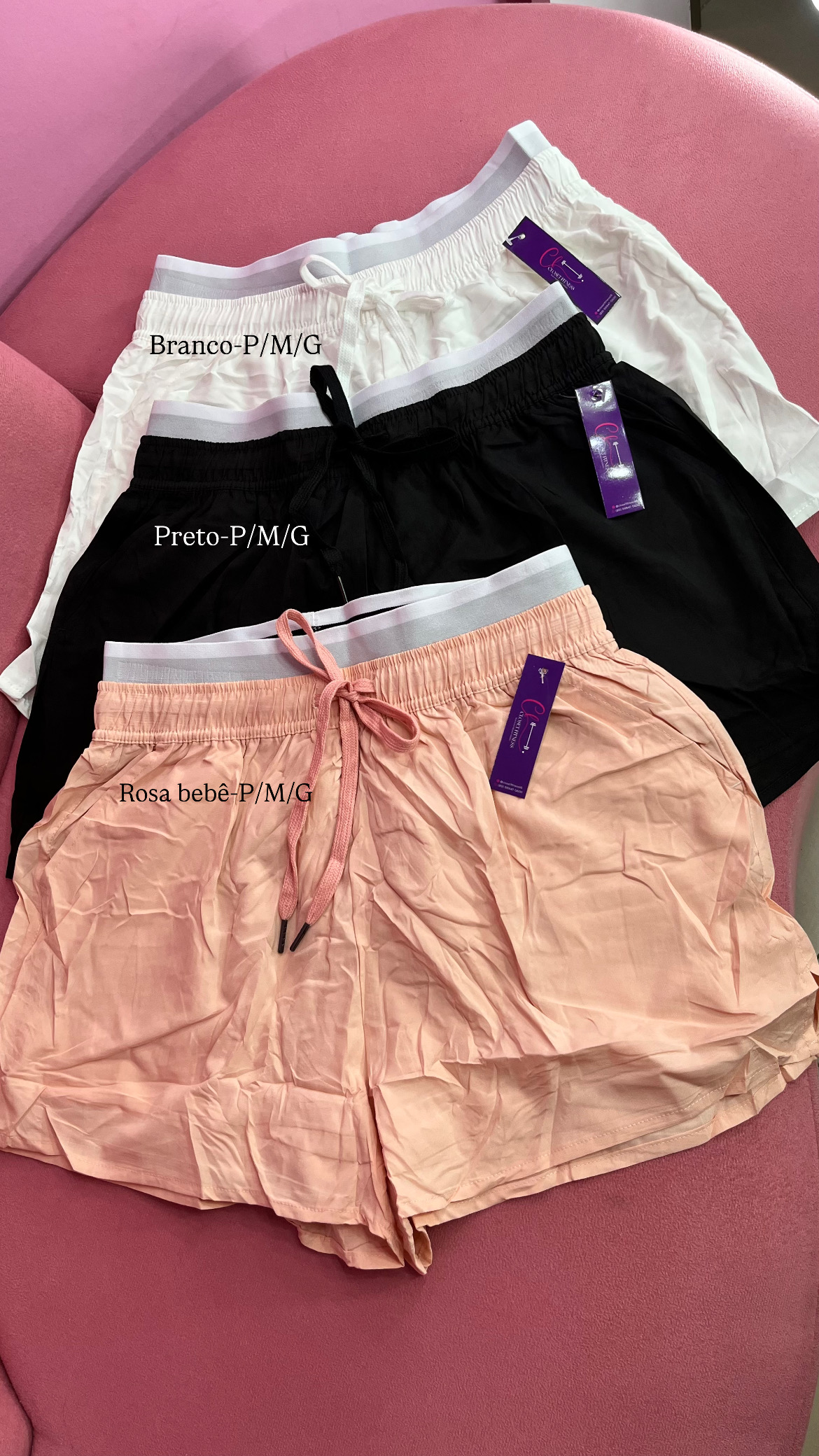 Short duplo importado