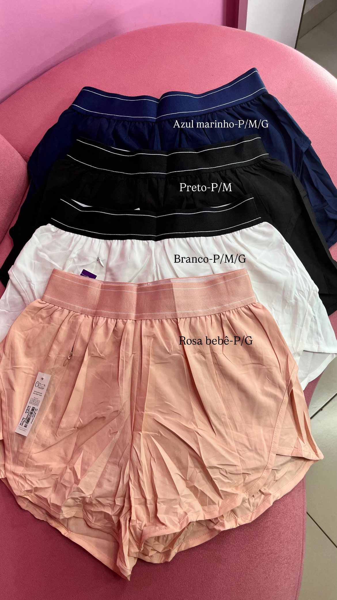 Short duplo importado