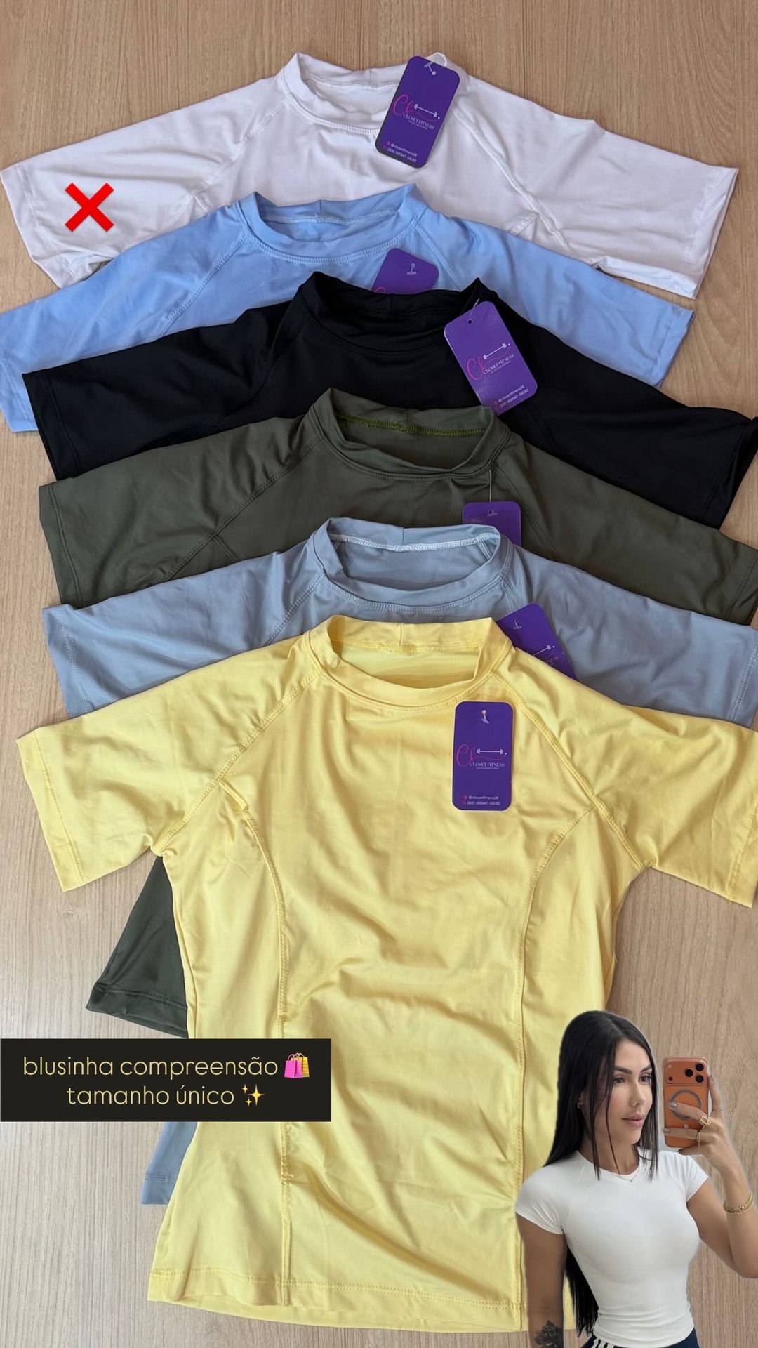 Blusinha compreensão 