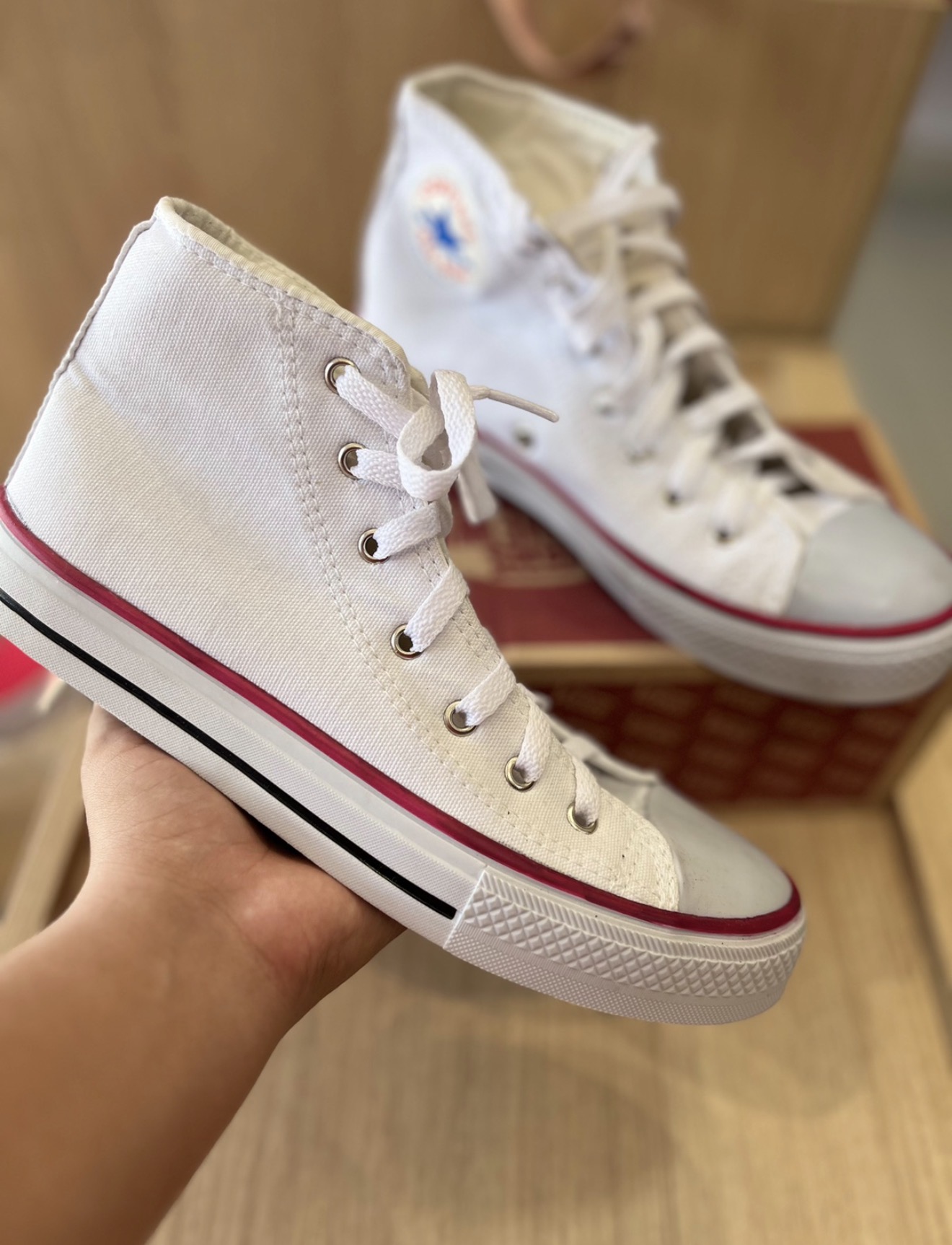 Star cano alto - branco