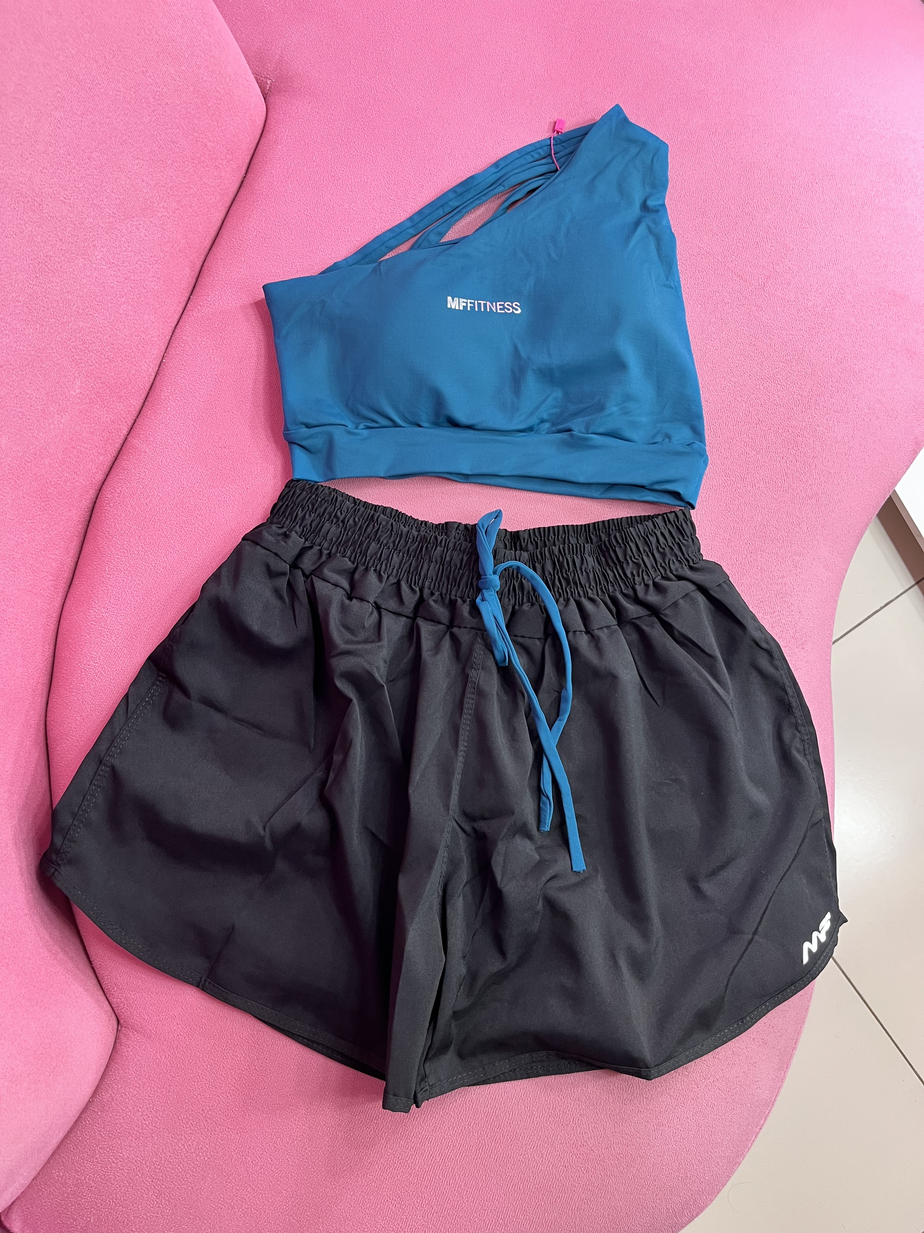 Conjunto short duplo
